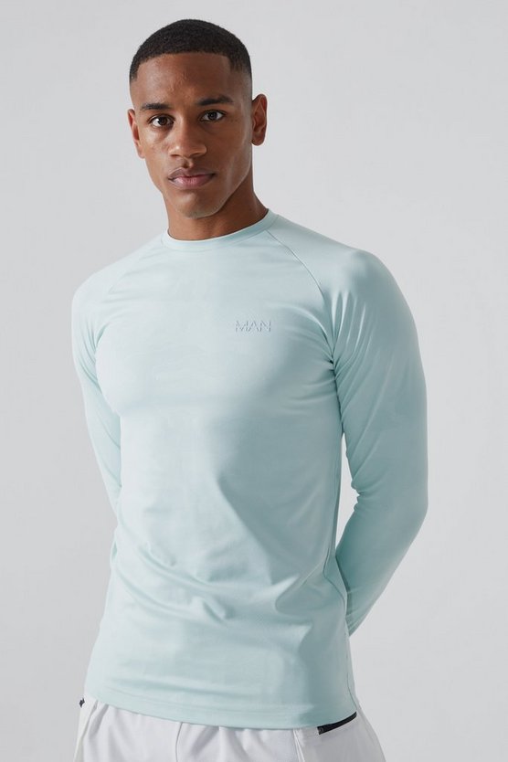 Nahtloses Man Active Oberteil mit Camouflage-Print