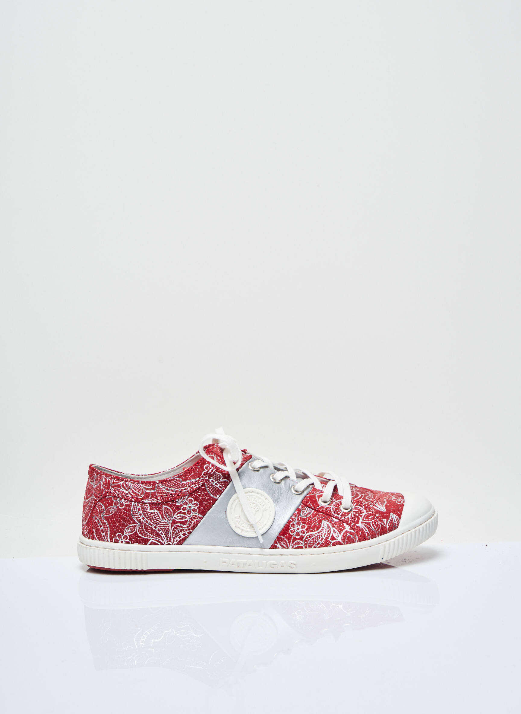 Pataugas Baskets Femme couleur rouge
