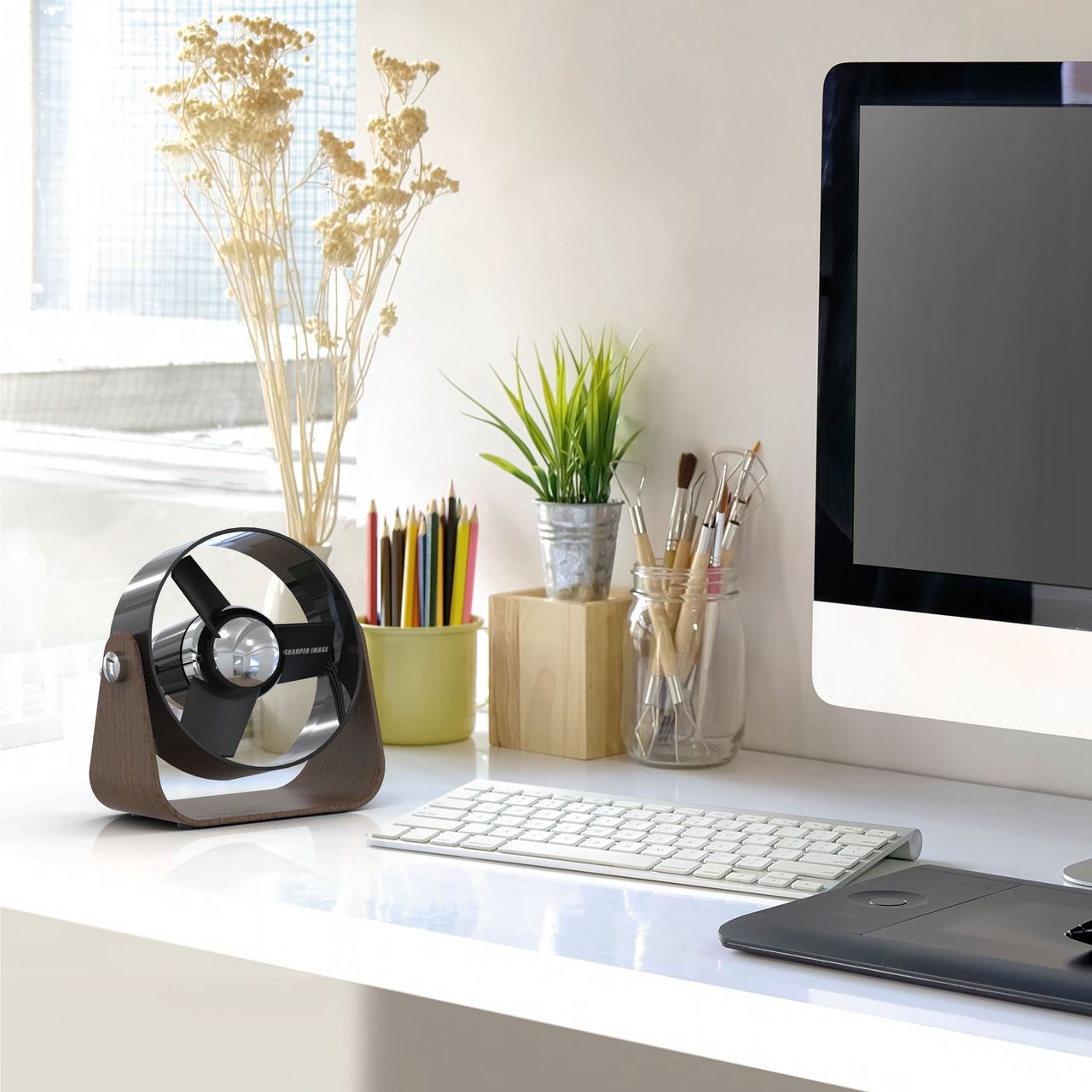 X4-Life Sharper Image USB-Ventilator SBS1 black