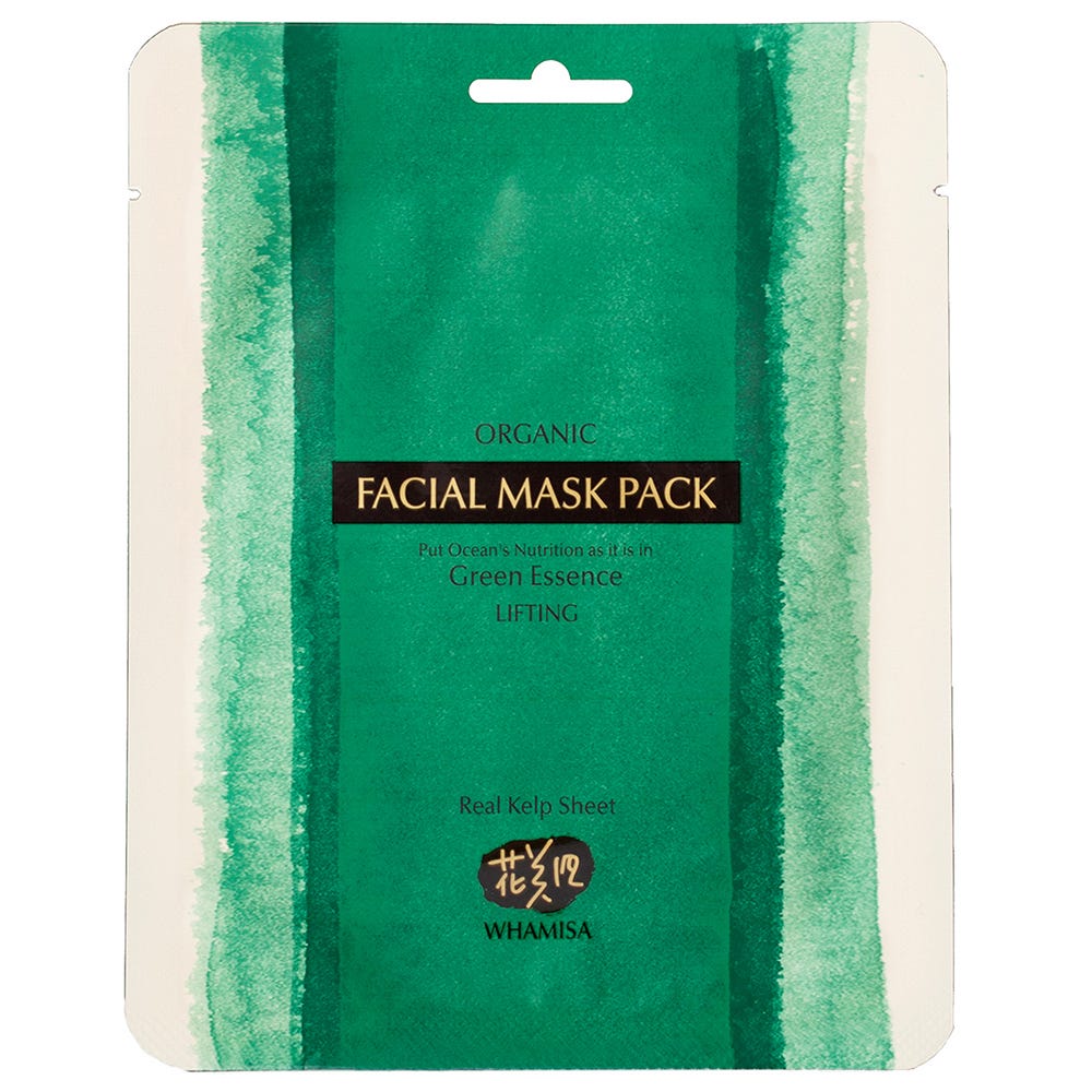 Whamisa Organic Sea Kelp Facial Sheet Mask 35 g