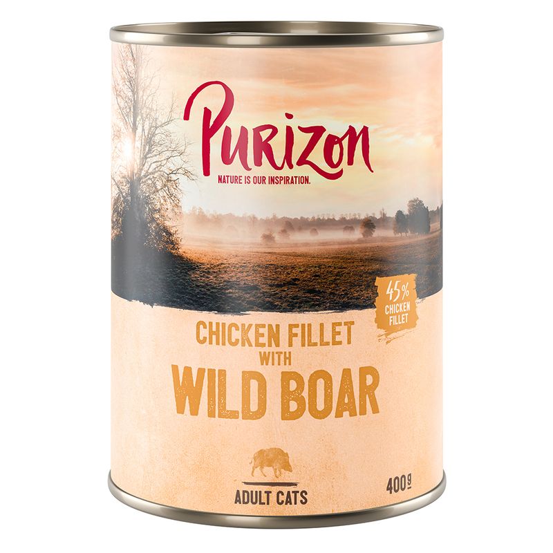 Sparpaket Purizon Adult 24 x 400 g - getreidefrei