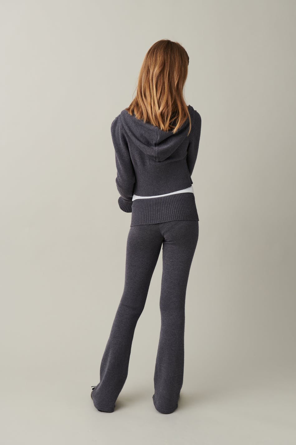 Knitted yoga pants