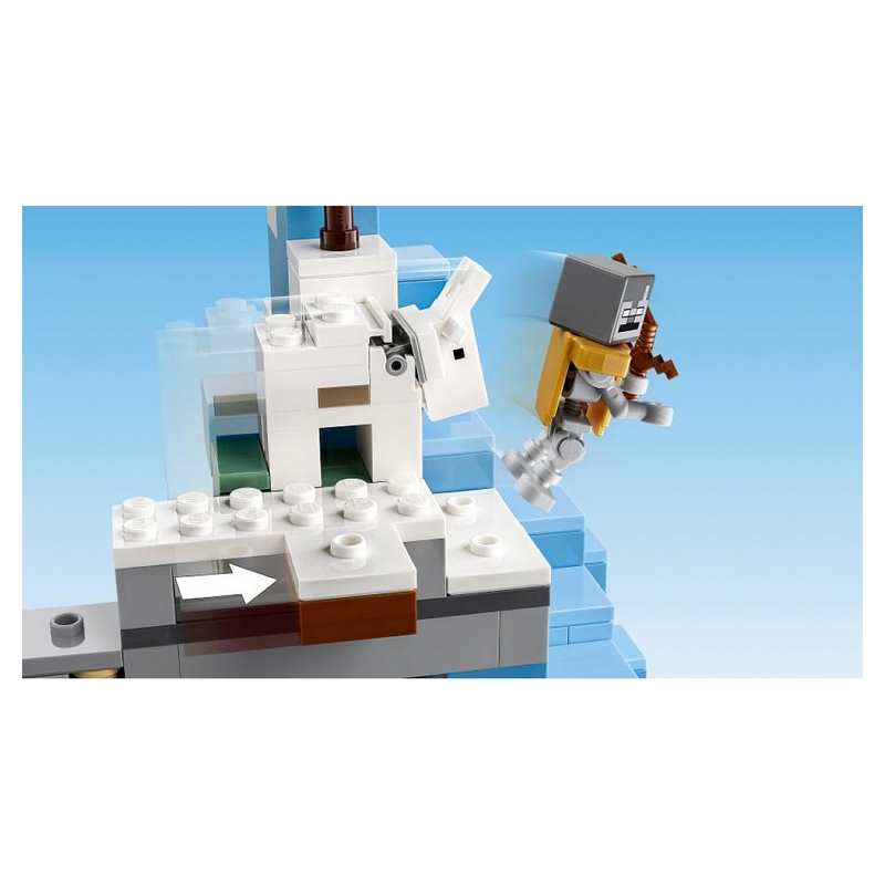 21243 Les pics gelés LEGO Minecraft