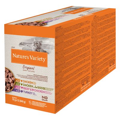 Nature's Variety Original Paté No Grain 12 x 70 g