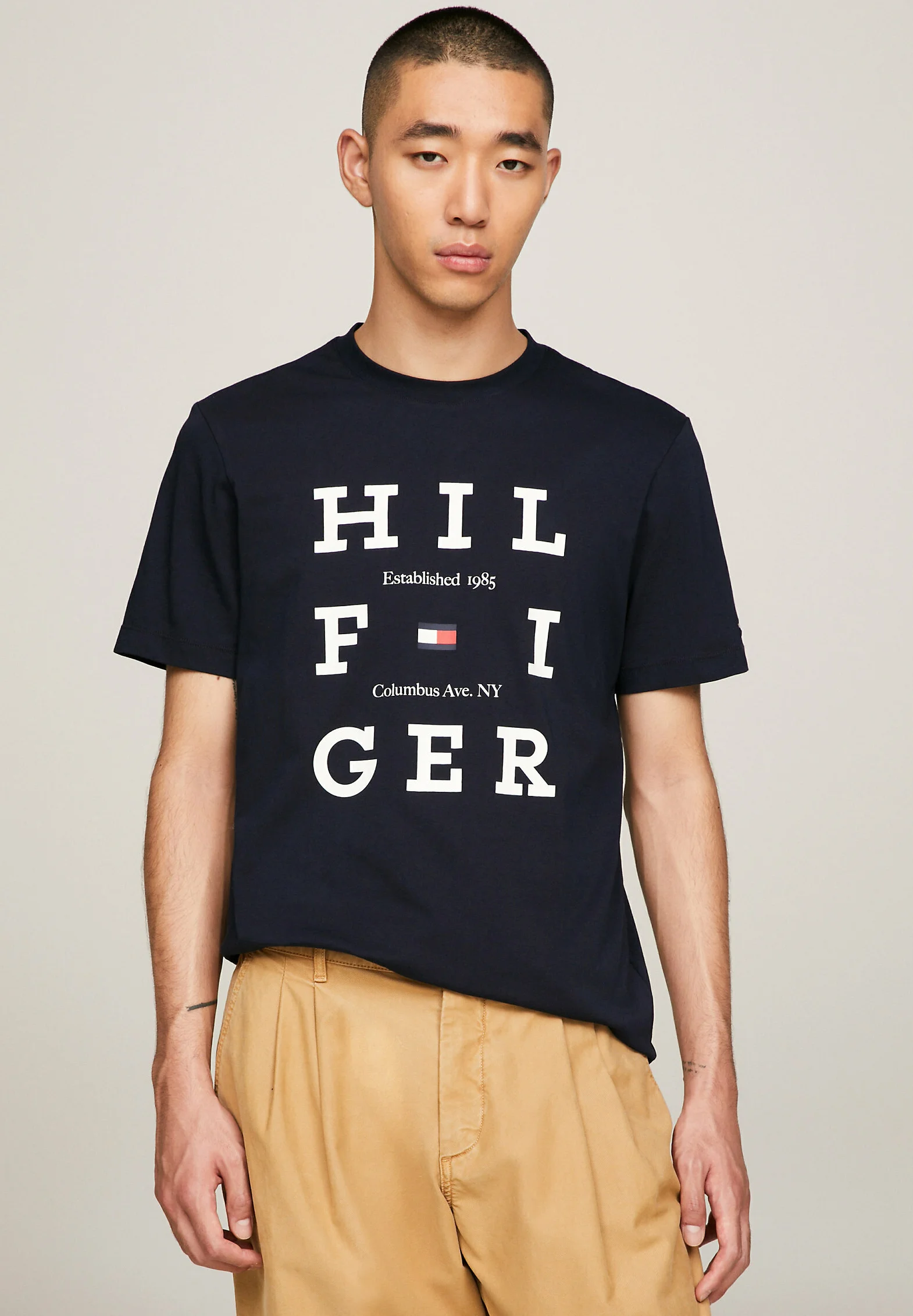Tommy Hilfiger BOX FLAG LOGO - Camiseta con estampado