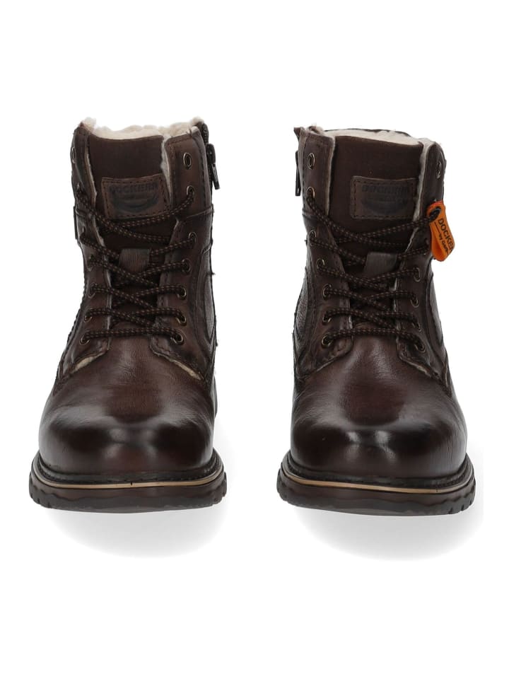 DOCKERS Stiefelette in Braun günstig kaufen