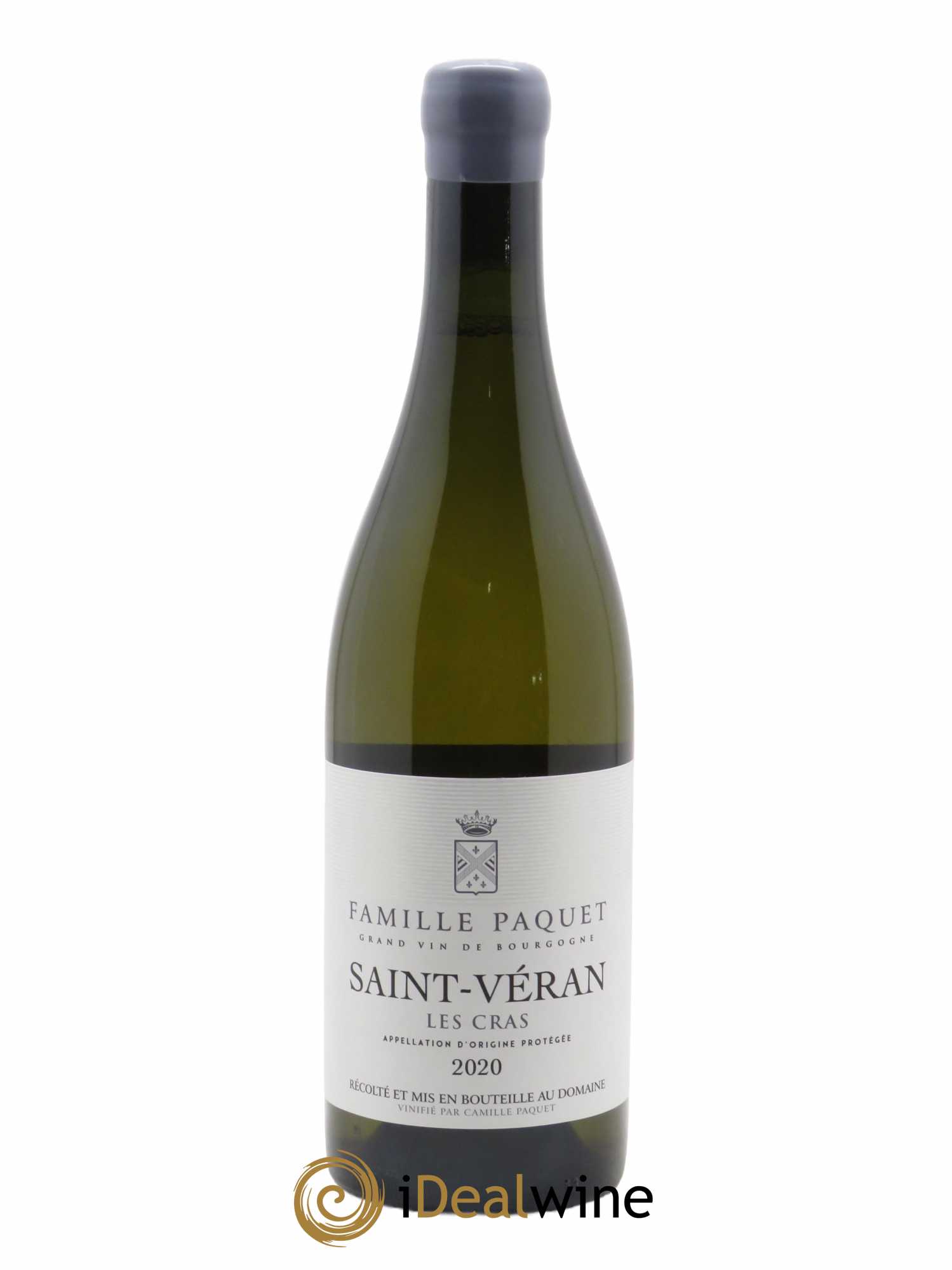 Saint-Véran Les Cras Famille Paquet  2020 - Lot de 1 Bouteille