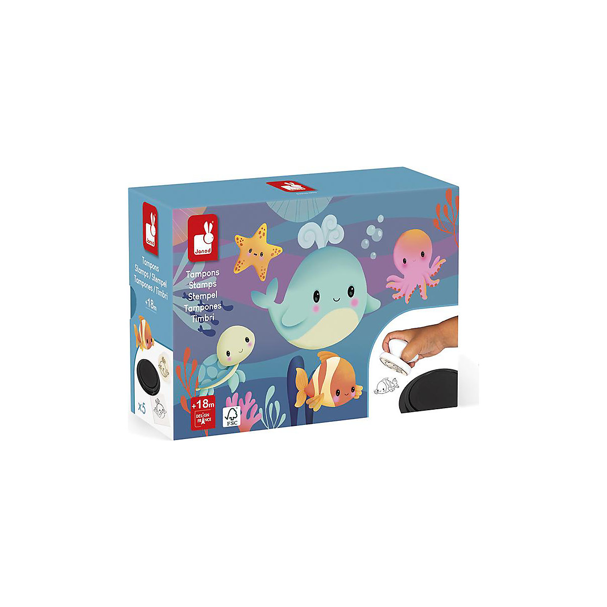 Ocean Stampinoo - 5 Stempel