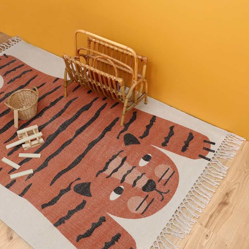 Tapis tigre 110x170cm DAJALA