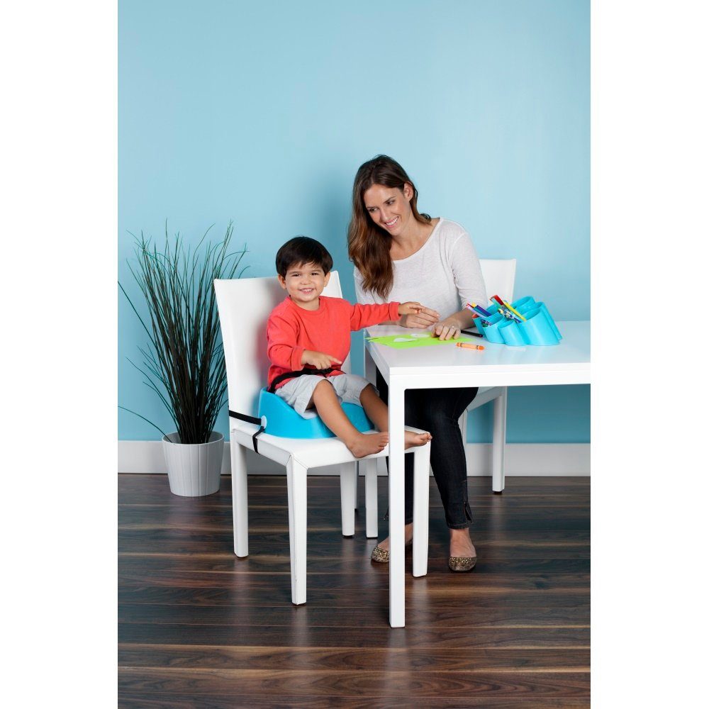 Bumbo Kindersitzerhöhung Bumbo Booster Stuhlerhöhung / Stuhlaufsatz / Hochstuhl, Tischsitz mit 3-Punkt-Gurt