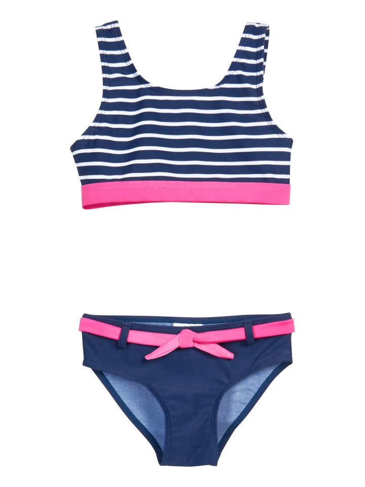 Playshoes UV-Schutz Bikini Ringel in Marine günstig kaufen
