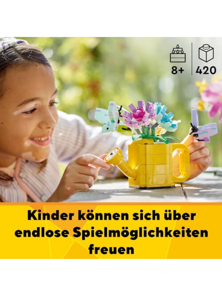 LEGO Bausteine Creator Gießkanne mit Blumen, ab 8 Jahre günstig kaufen onesize