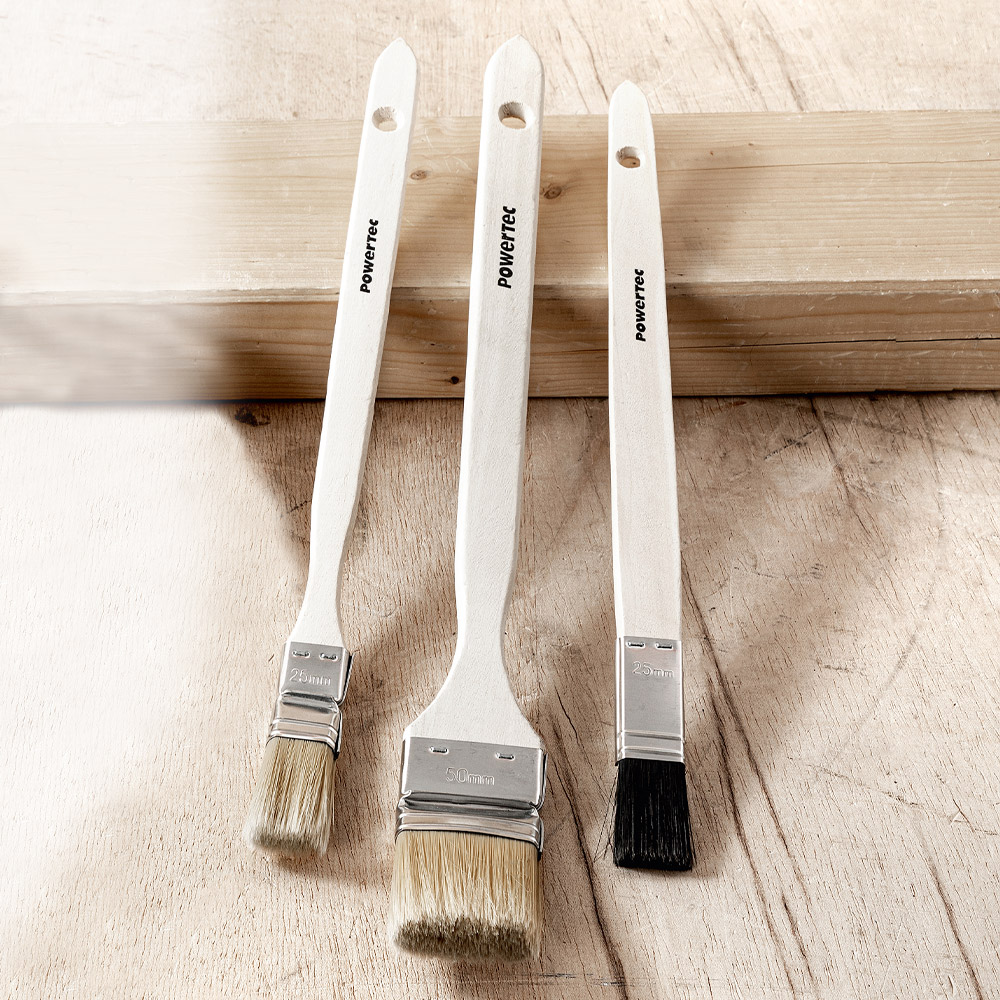 Powertec Color Anstreichpinsel - 3tlg.