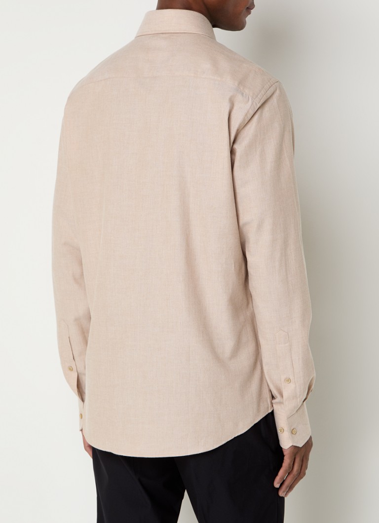 Camicia slim fit Michaelis con motivo mélange