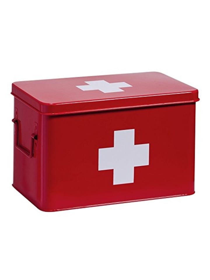 Zeller Present Medizin-Box in rot günstig kaufen onesize