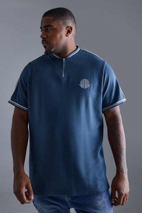 Plus Slim-Fit Poloshirt
