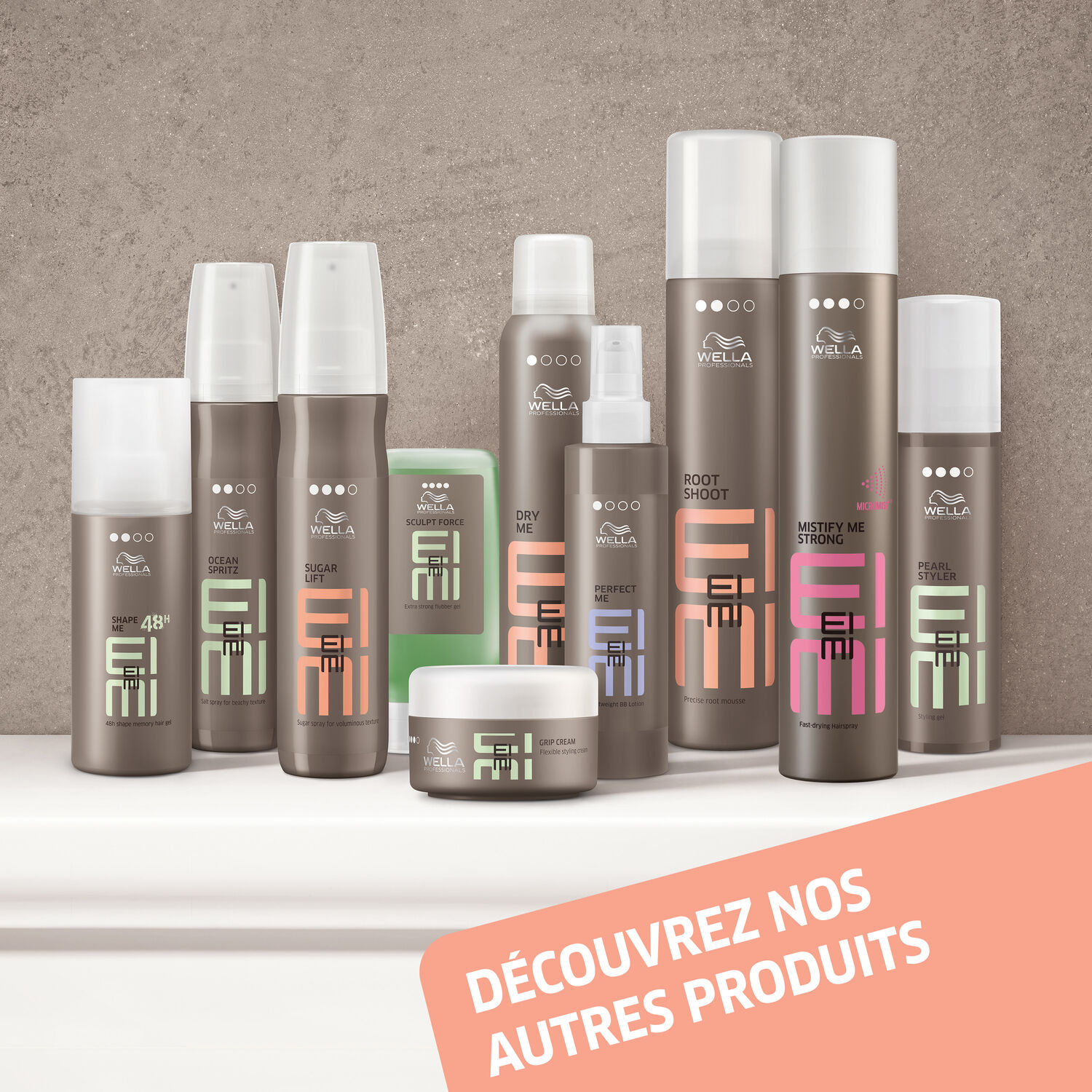 Wella EIMI Shape Control Mousse de coiffage tenue extra fixe, 100 ml