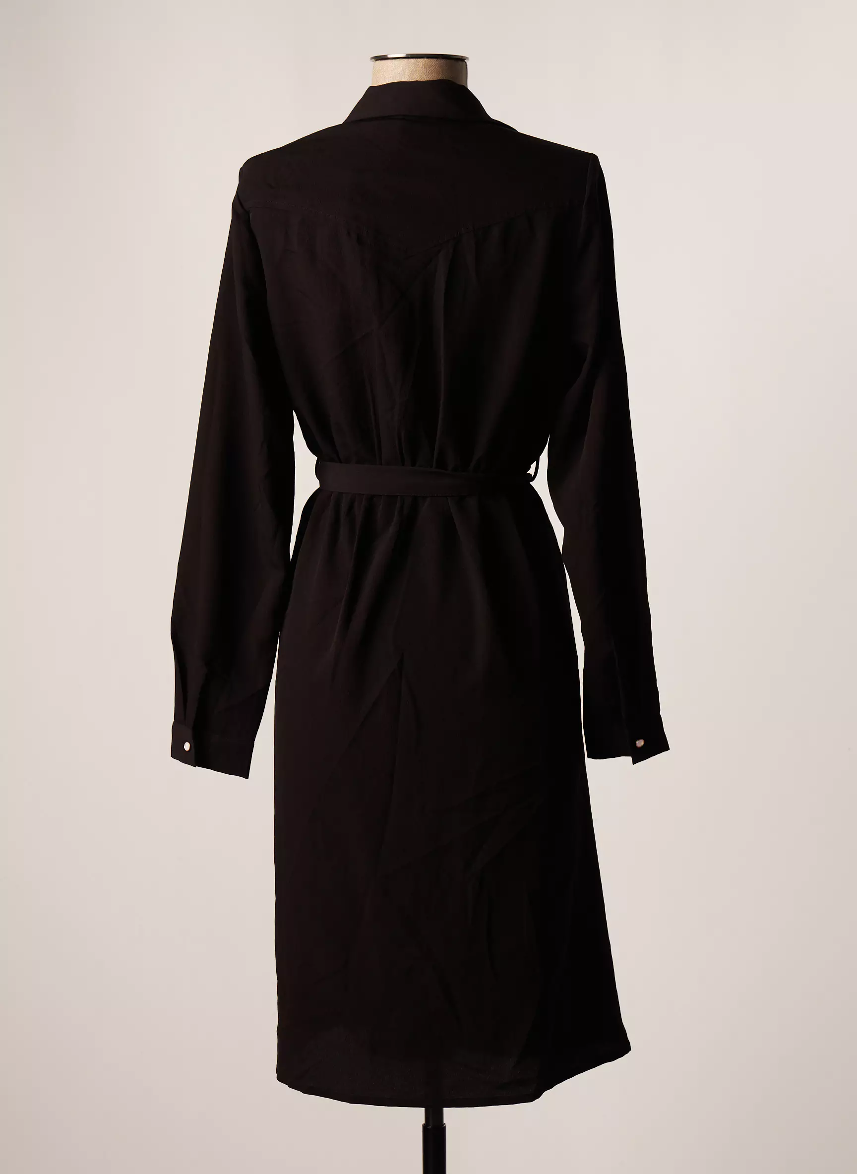 Vero Moda Robes Mi Longues Femme couleur noir