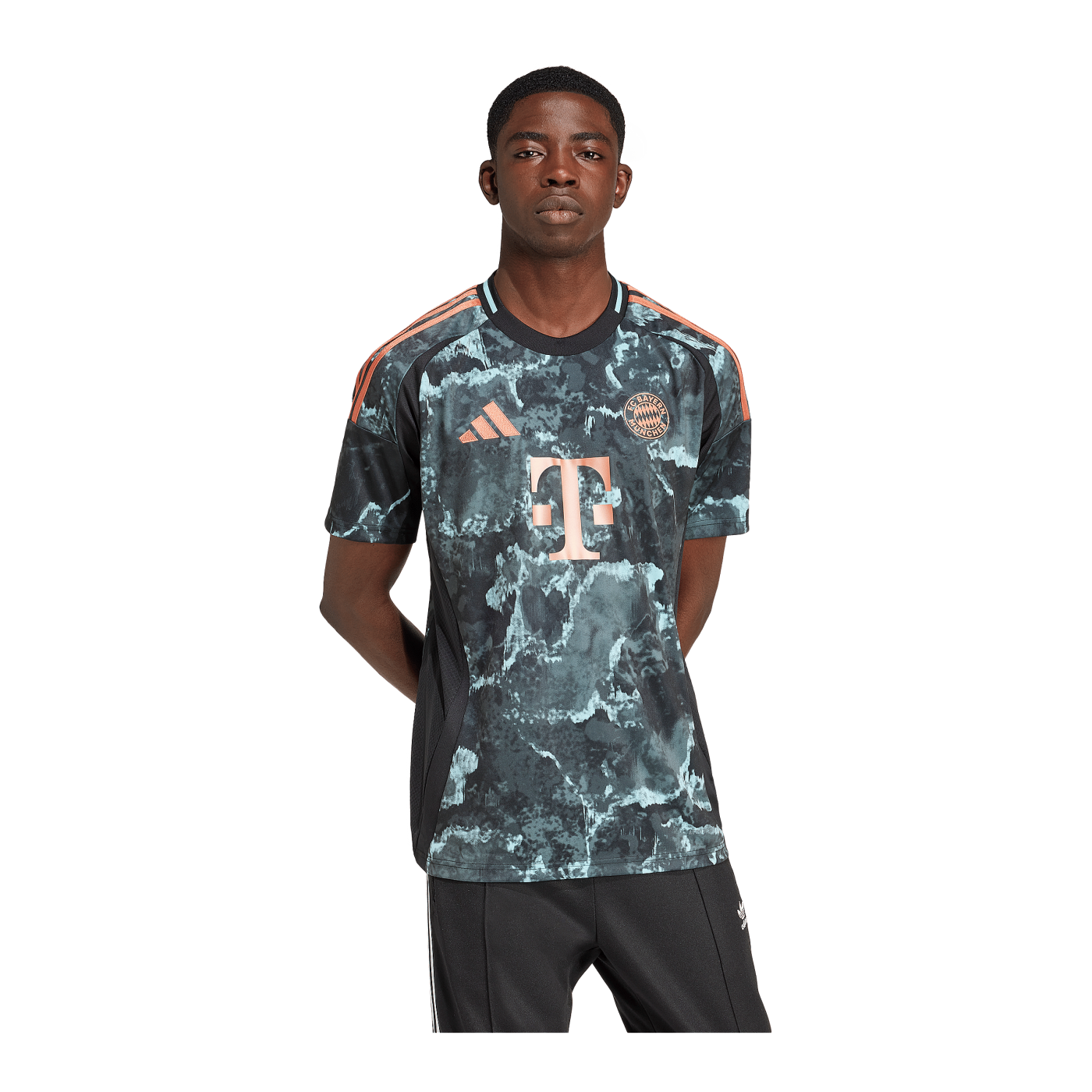 adidas FC Bayern München Trikot Away 2024/2025 Schwarz