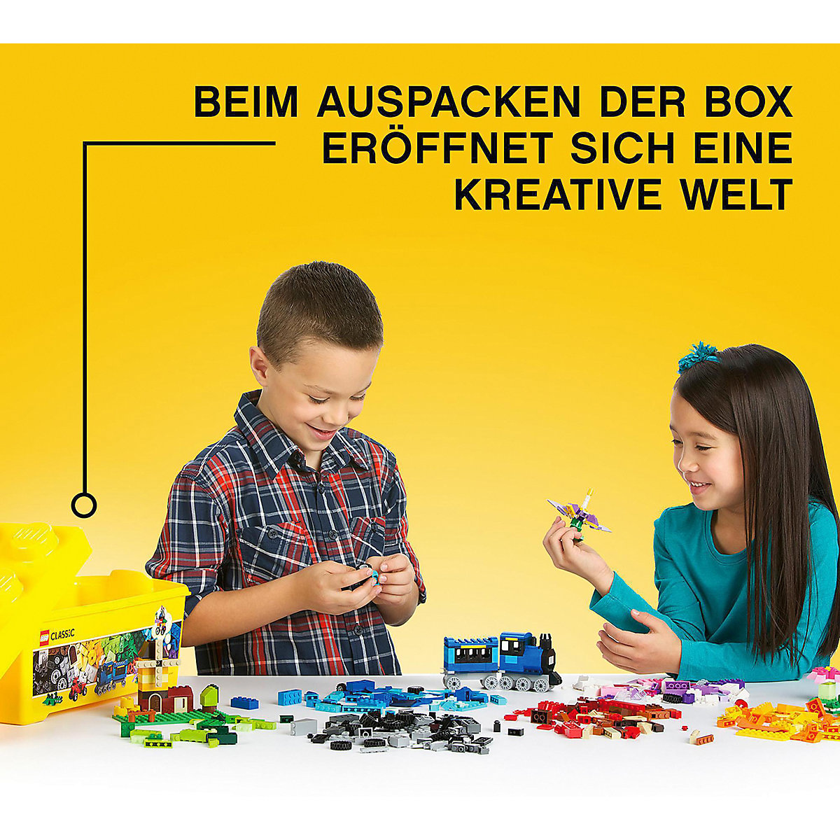 LEGO® Classic 10696 LEGO® Mittelgroße Bausteine-Box