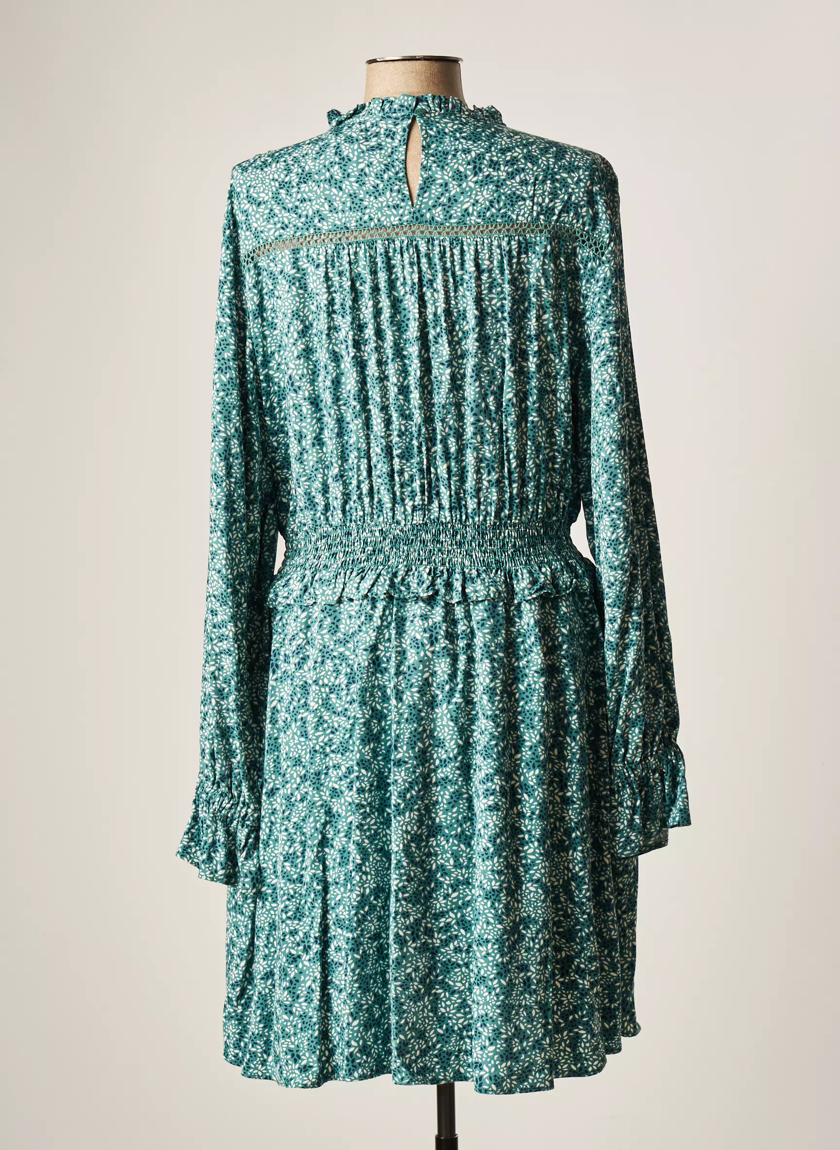 Salsa Robes Mi Longues Femme couleur vert