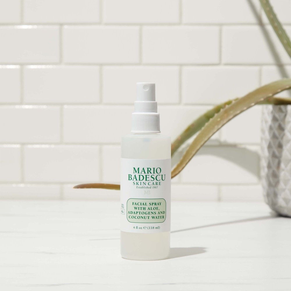 Mario Badescu Spray visage Aloe, Adaptogenes et Eau de Coco Spray Visage