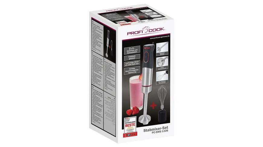 PROFI COOK Stabmixer Set PC-SMS 1226
