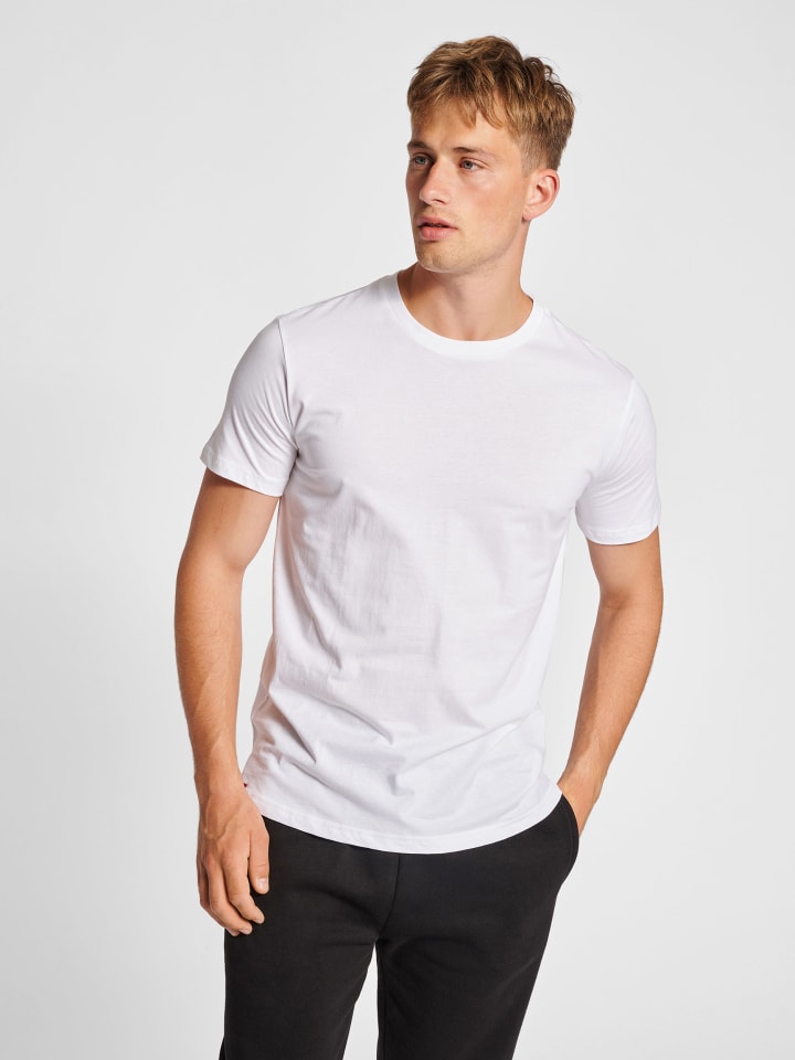 Hummel Hummel T-Shirt Hmlred Herren in WHITE günstig kaufen