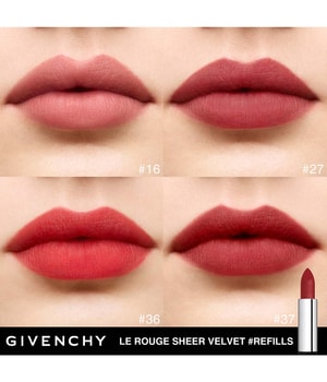 GIVENCHY Le Rouge Sheer Velvet Refill Lippenstift-3.4 g