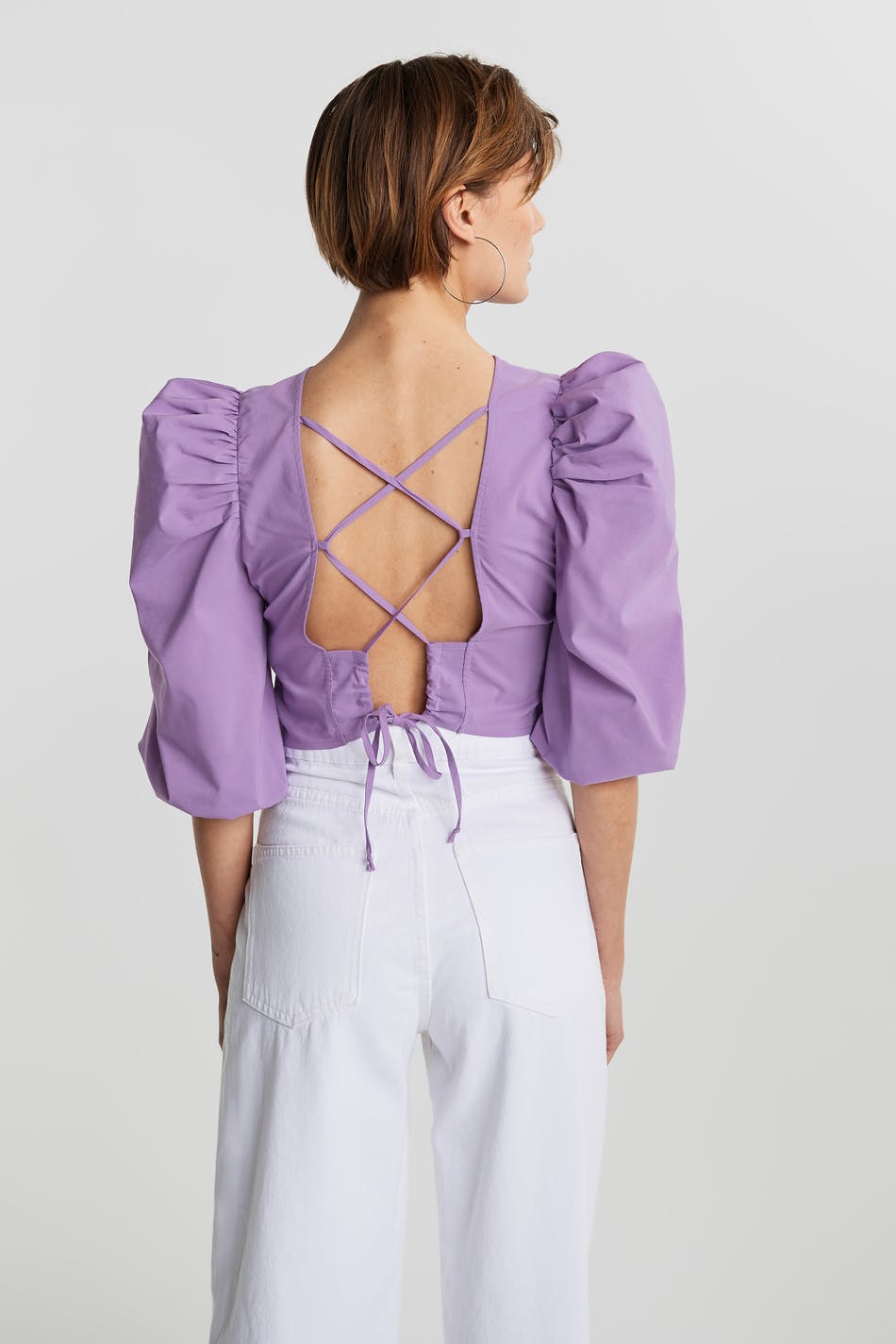 Ida open back top