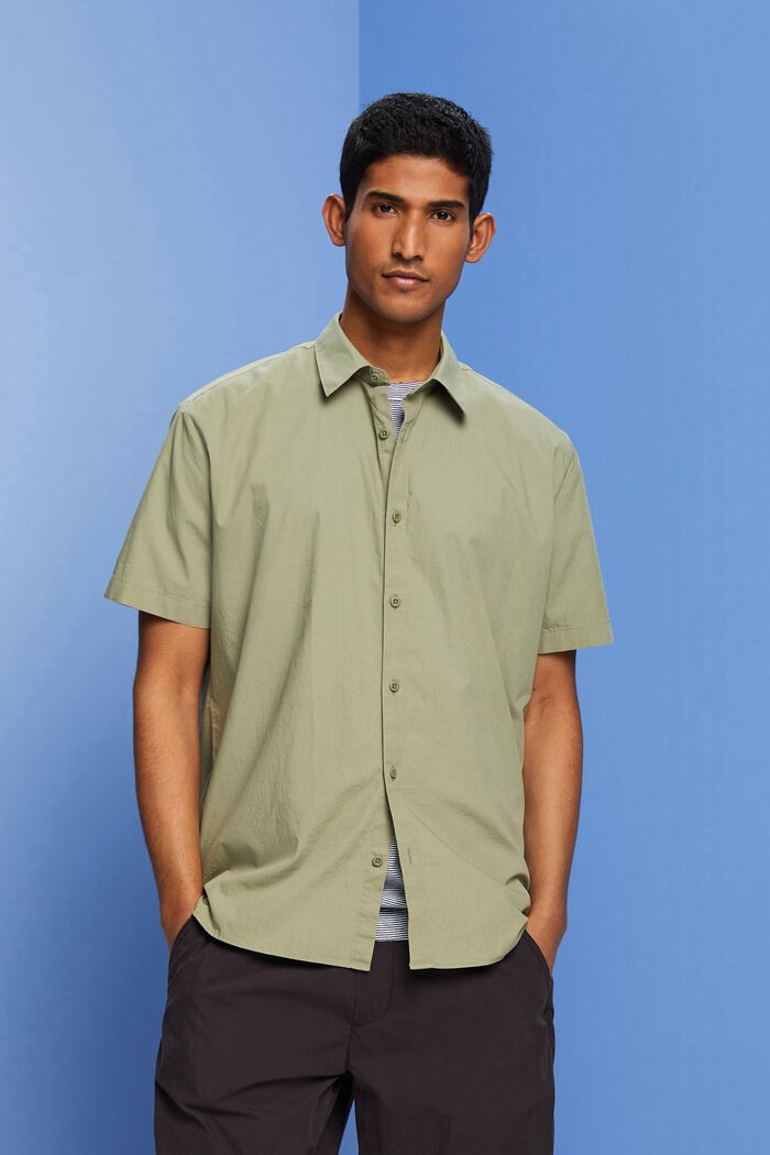 Kurzärmeliges Button-Down-Hemd