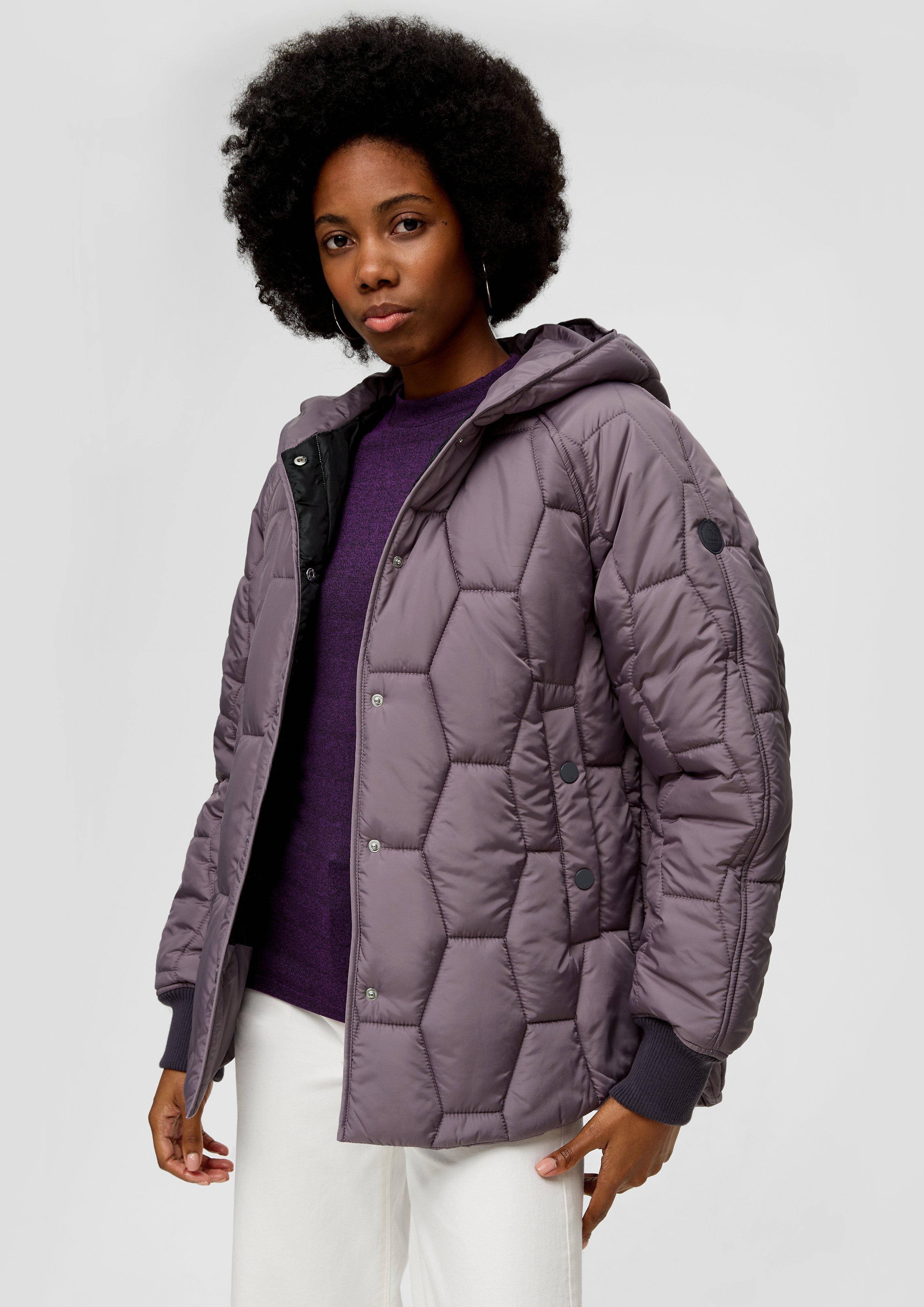 Steppjacke mit Druckknopfverschluss  2132362-9213
