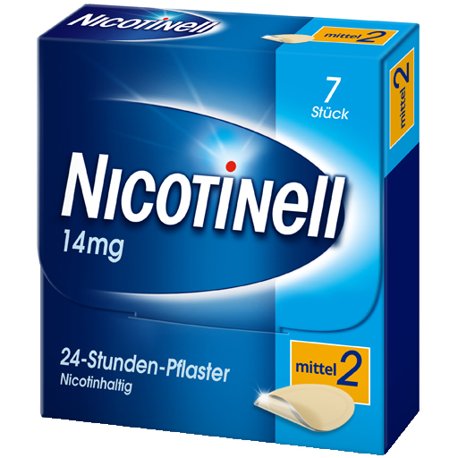 NICOTINELL 14 mg/24-Stunden-Pflaster 35mg  7 St  Pflaster, transdermal