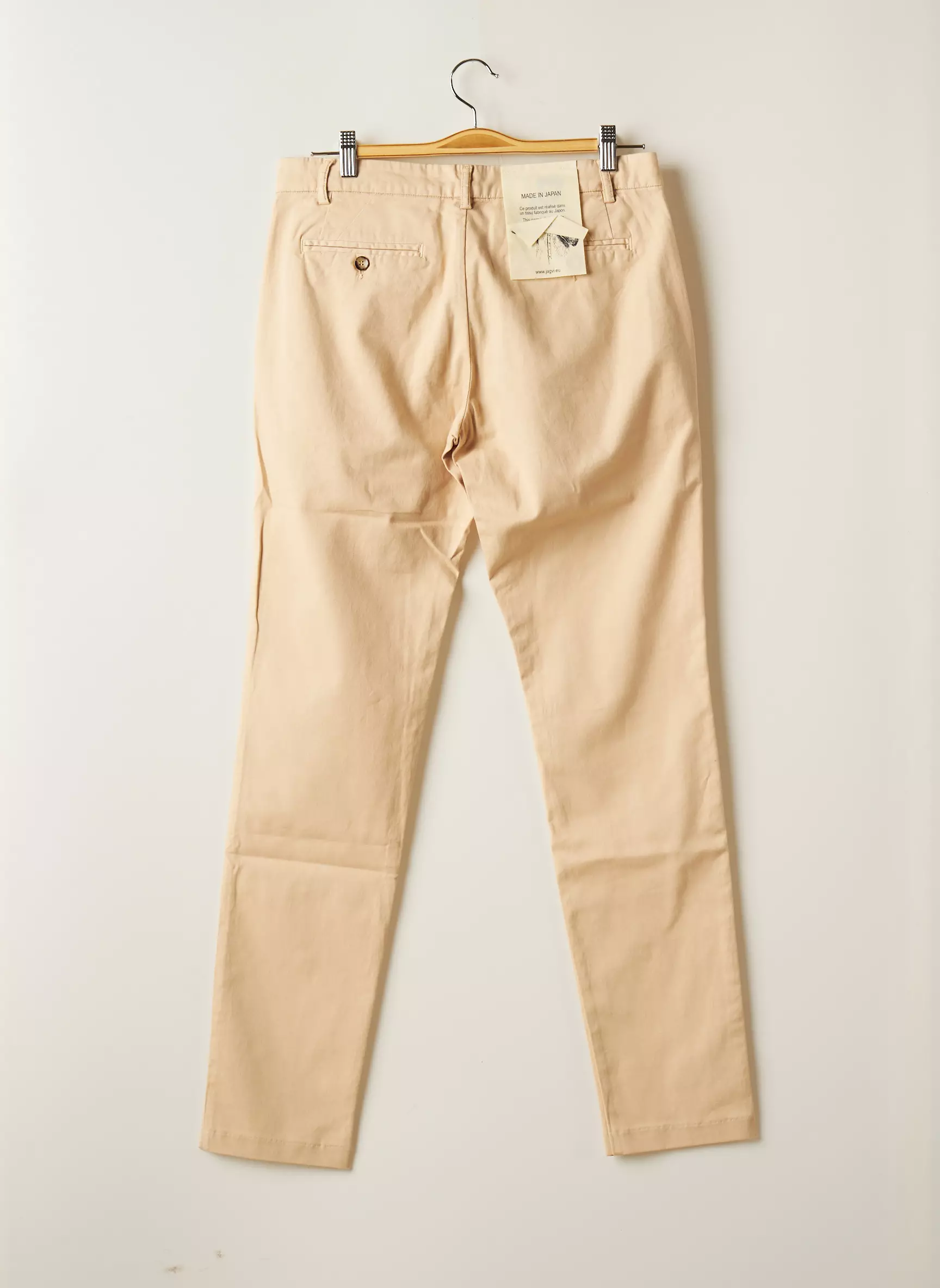 Jagvi Pantalons Chino Femme couleur beige