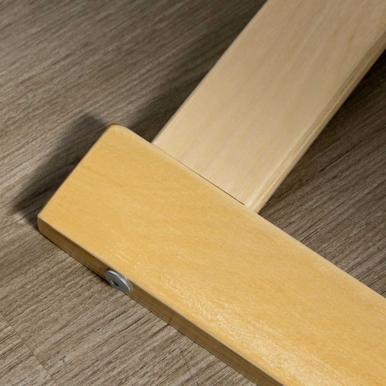 HOMCOM Relaxsessel mit Fußhocker Armlehnensessel Leinenbezug Holzgestell Braun