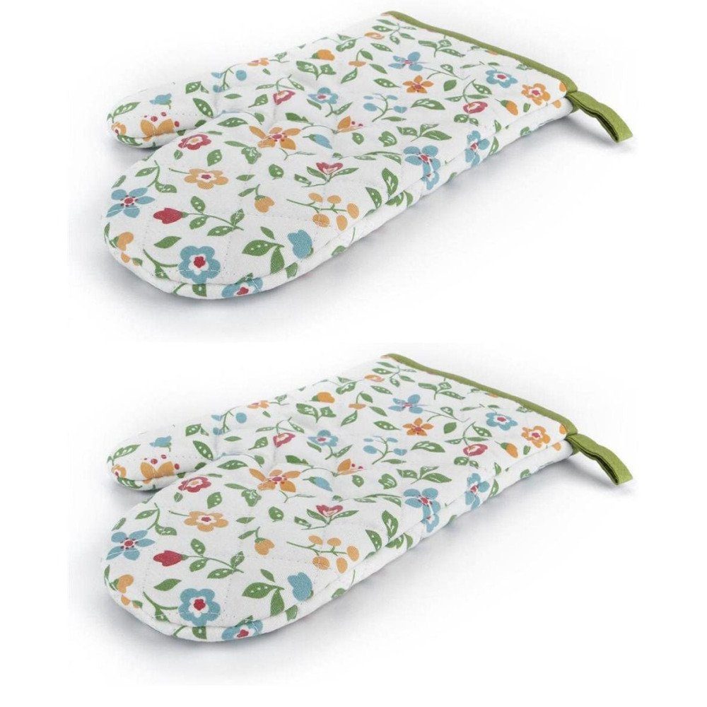 Jormftte Topflappen Baumwolle Backhandschuhe Ofenhandschuhe