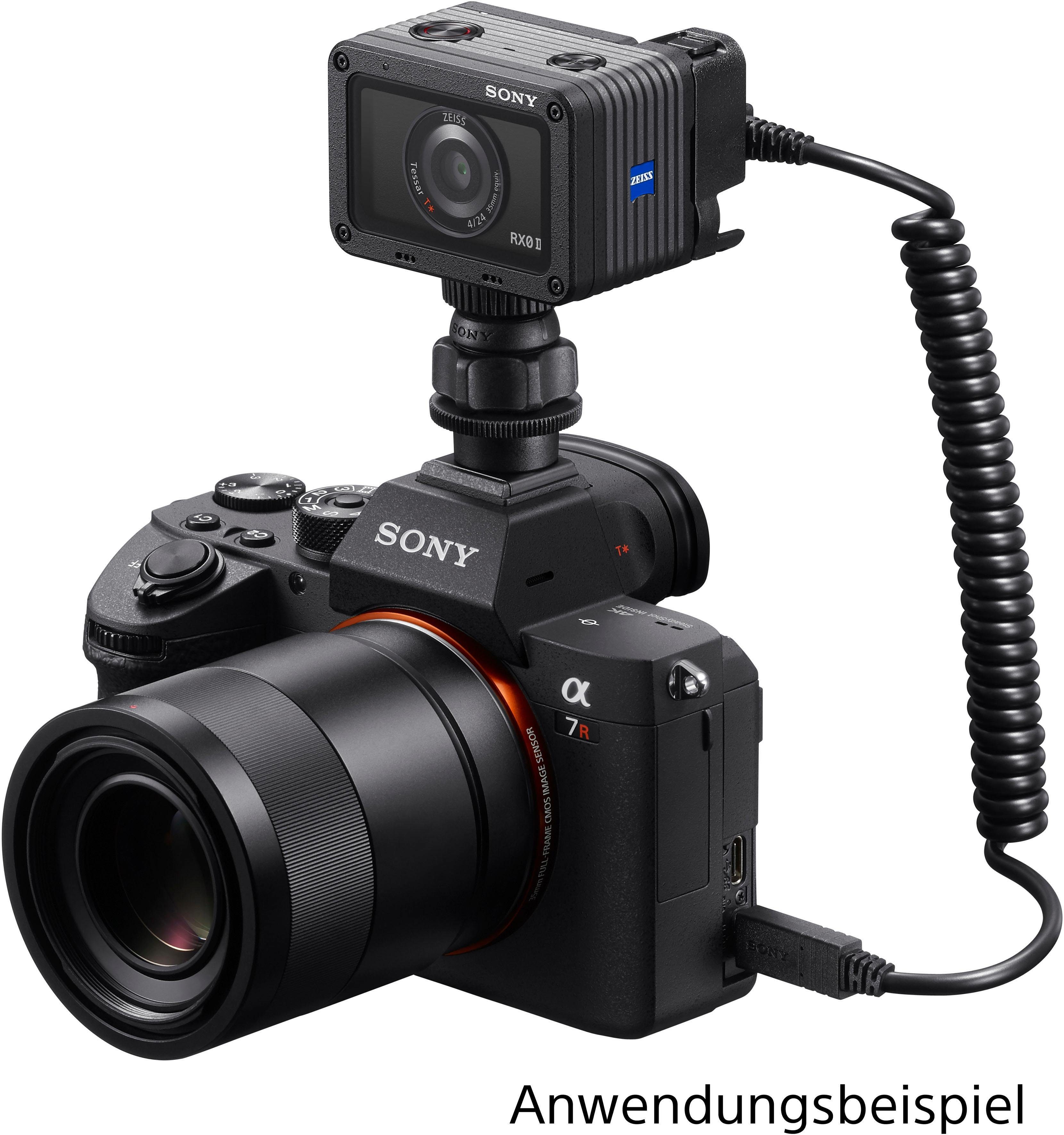 Sony RX0 II (DSC-RX0M2G) Kompaktkamera (ZEISS® Tessar T* 24-mm, 15,3 MP, Bluetooth, WLAN (Wi-Fi)