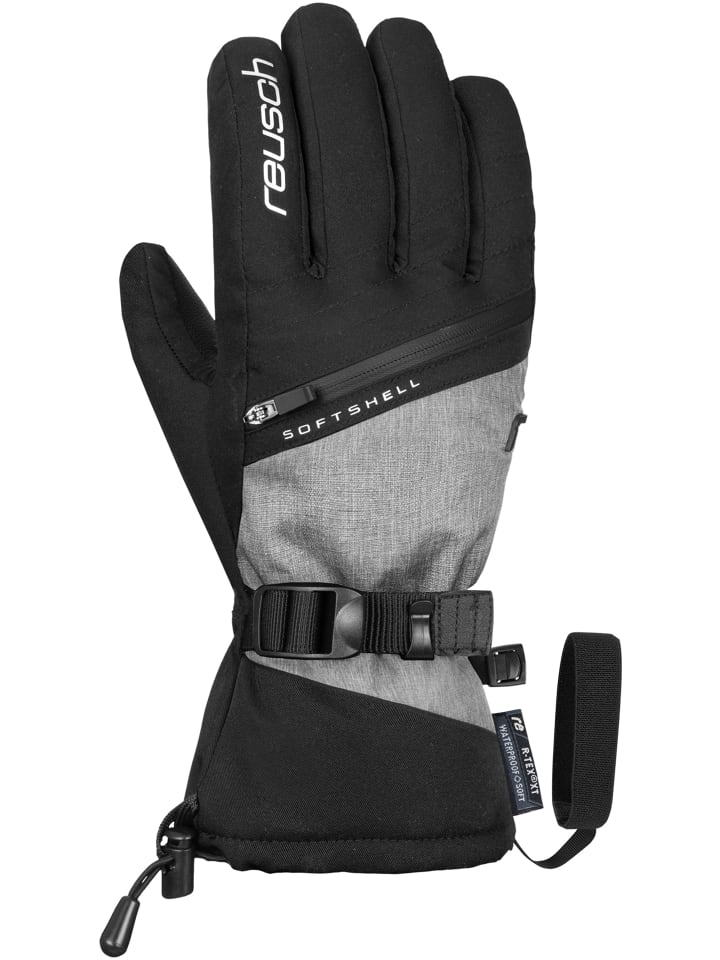 Reusch Fingerhandschuhe Demi R-TEX® XT in 7688 black/grey melange günstig kaufen