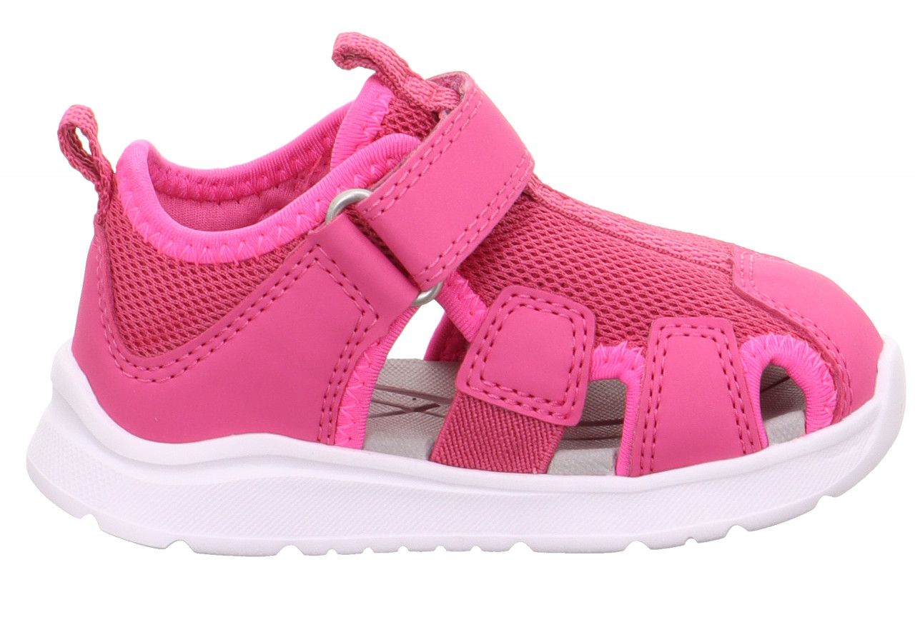 WAVE - PinkSandale mit Klettverschluss