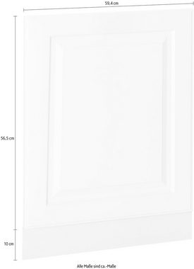 wiho Küchen Möbelblende Erla, 60 cm breit, für teilintegrierbaren Geschirrspüler