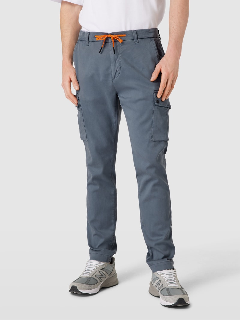 Hose mit Cargotaschen Modell 'Chile' in blau