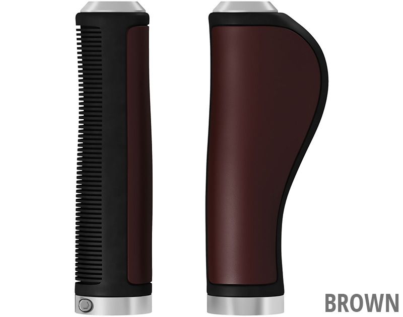 Brooks Ergonomic Leather Grips Ledergriffe kaufen | Bike-Discount