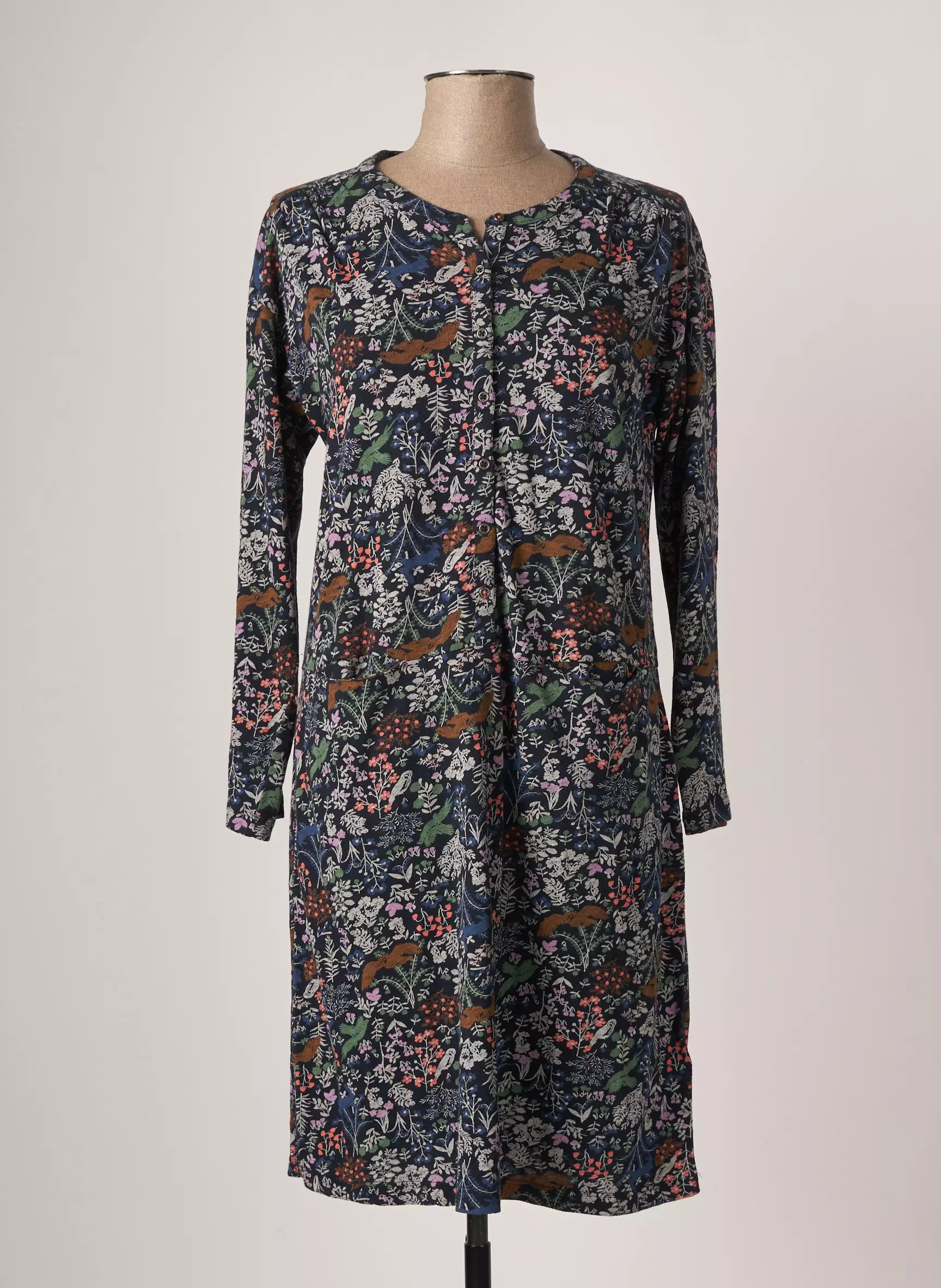 White Stuff Robes Mi Longues Femme couleur bleu