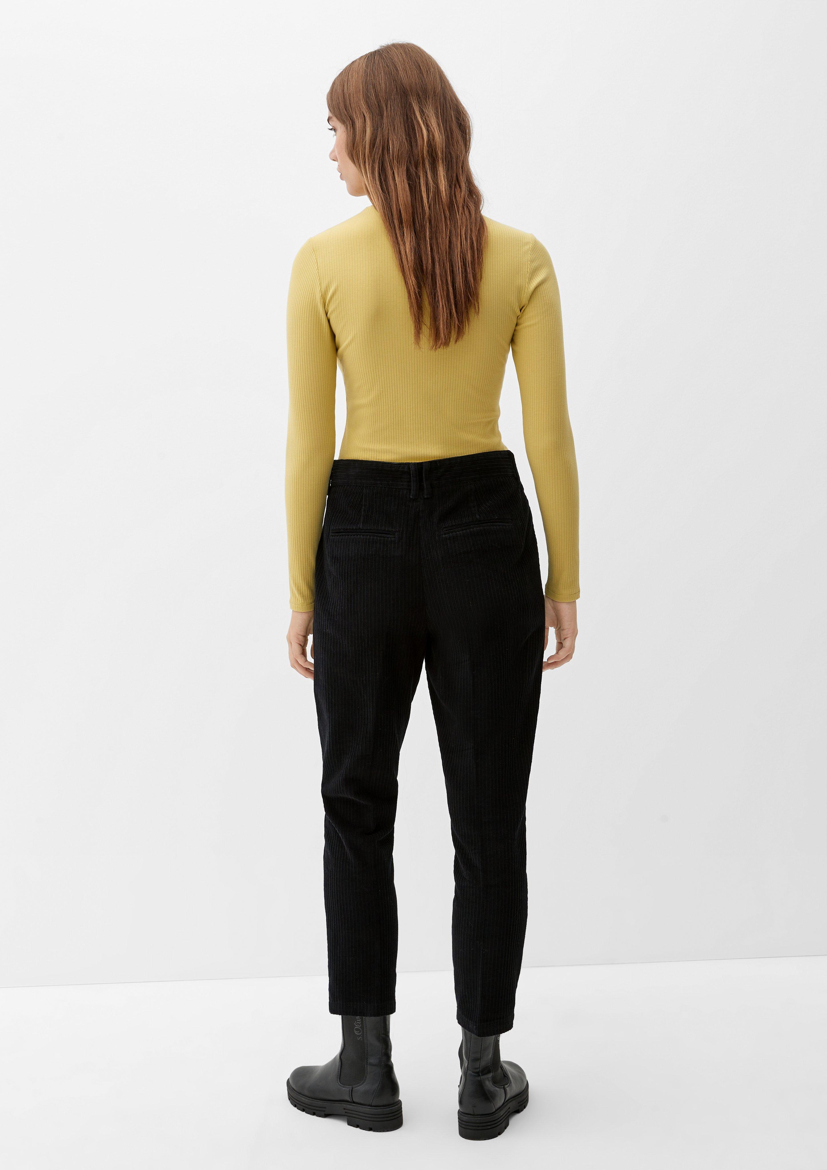 Cordhose mit High Waist  2121564-9999