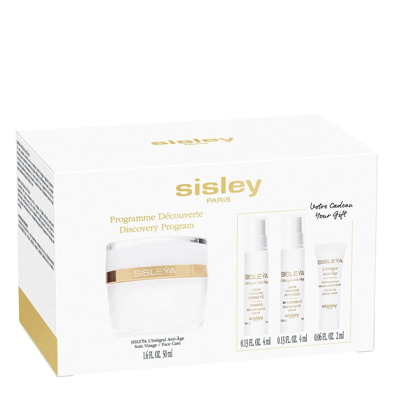 Sisley Sisleÿa L'intégral Anti-Âge Programme Découverte Coffret Soins Visage - Crème Sisleÿa 50 ml + 3 Soins