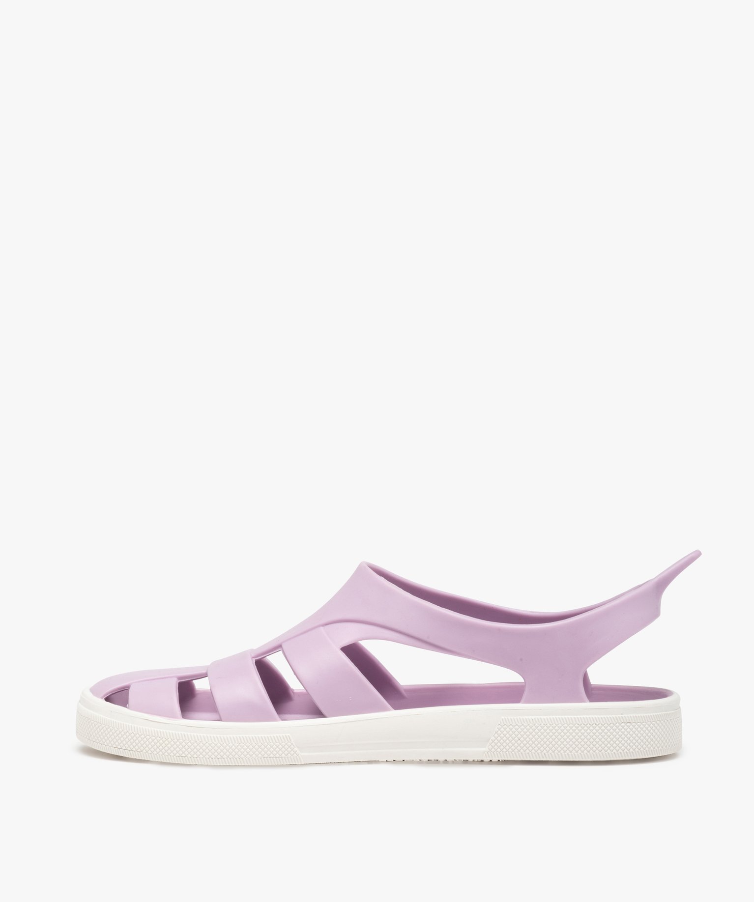 Sandales de plage fille extra souples - Boatilus violet clair | GEMO