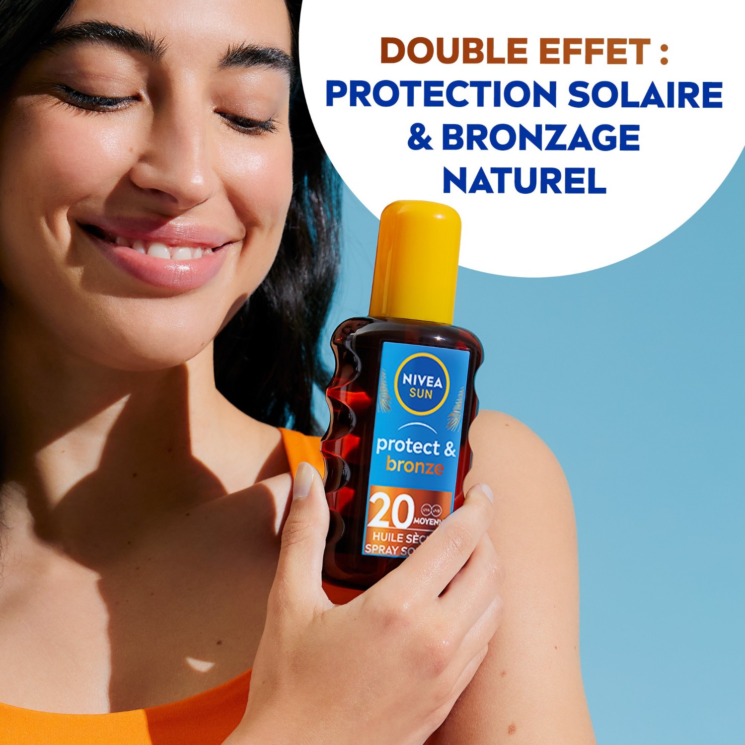 NIVEA Sunscreen Dry Oil Aktywator opalenizny SPF 20