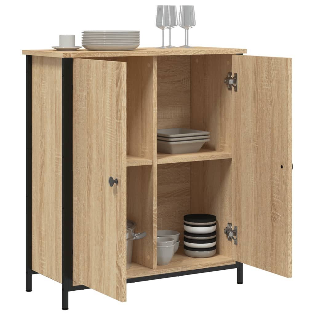 vidaXL Sideboard Sideboard Sonoma-Eiche 70x30x80 cm Holzwerkstoff (1 St)