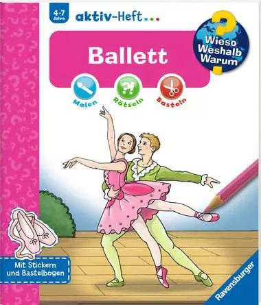 Ravensburger Wieso? Weshalb? Warum? aktiv-Heft: Ballett