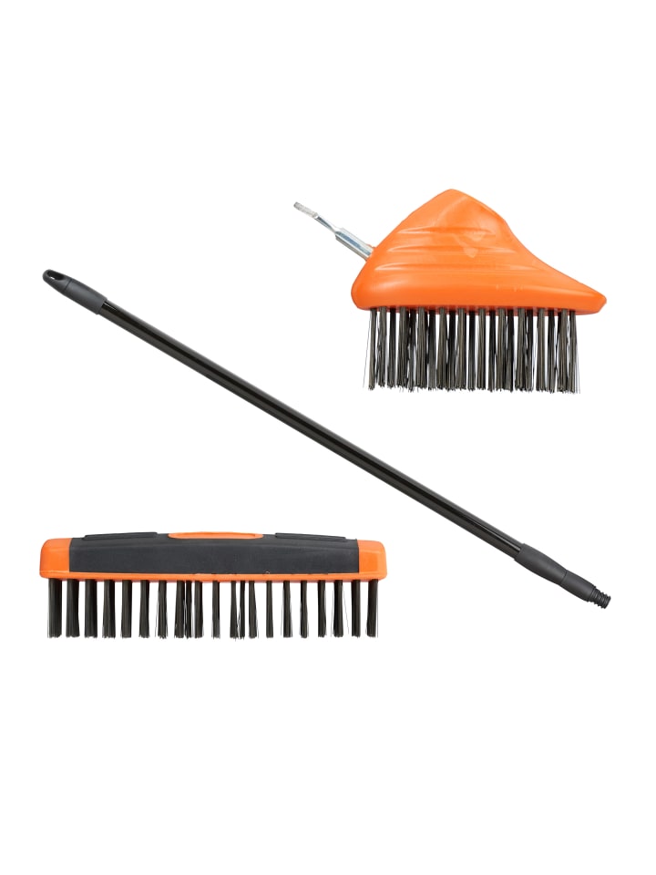 relaxdays Fugenbürste Set in Schwarz - (L)80-140 cm günstig kaufen onesize